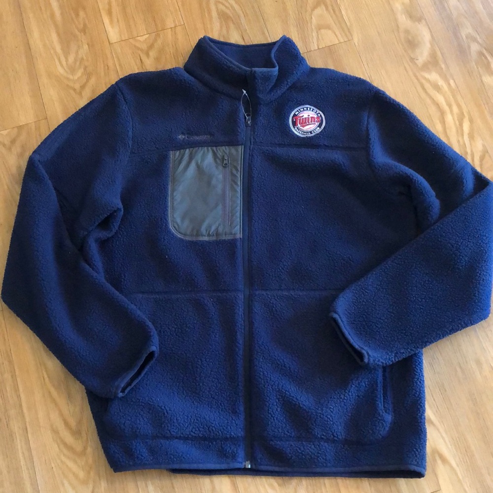 Minnesota Twins Columbia fleece jacket. NWOT